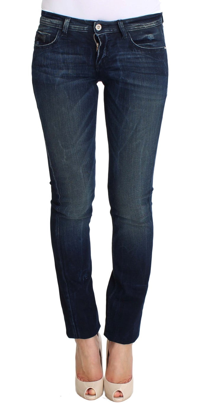 Schicke Slim Fit Skinny Blue Jeans