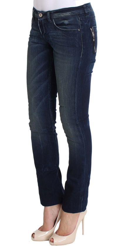 Schicke Slim Fit Skinny Blue Jeans