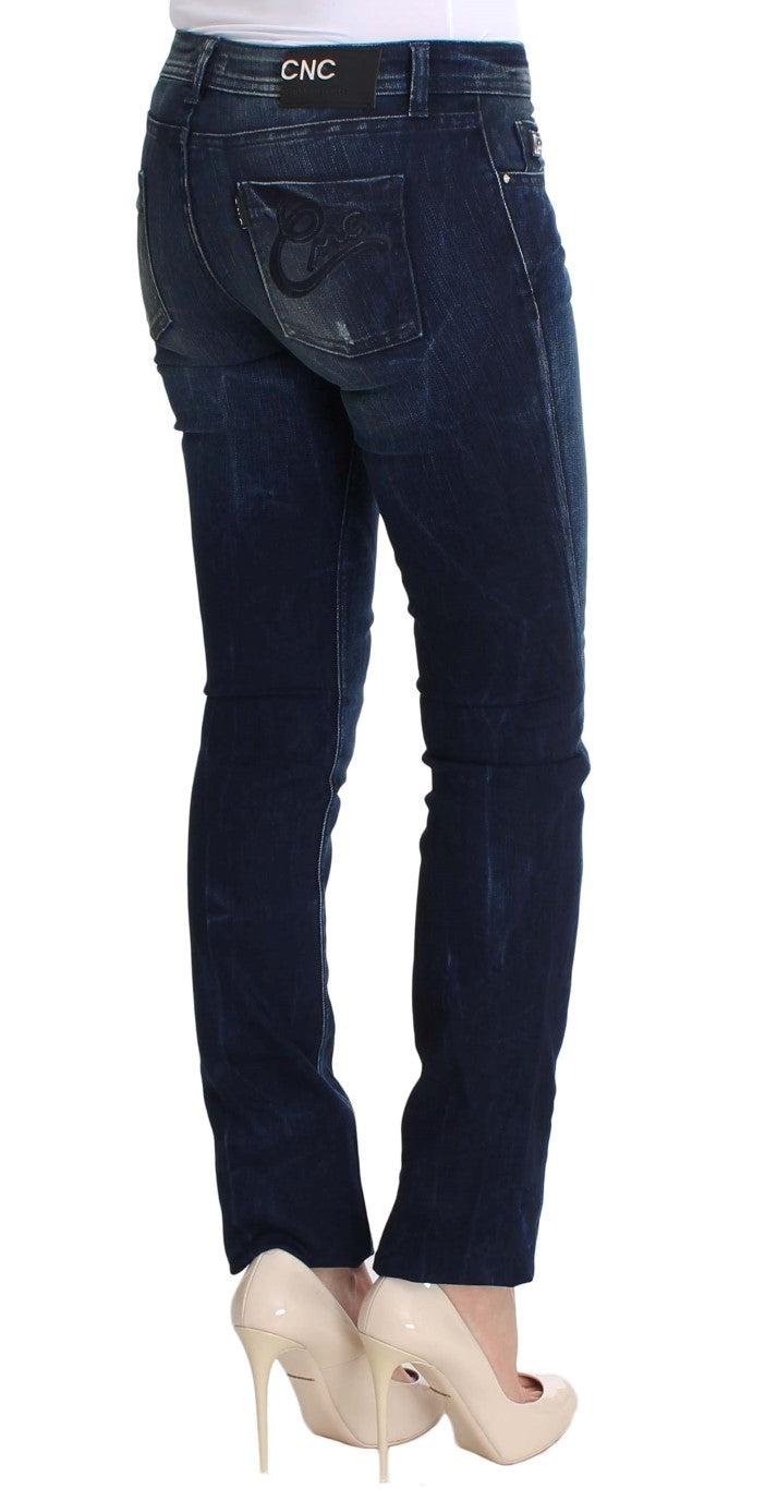 Schicke Slim Fit Skinny Blue Jeans