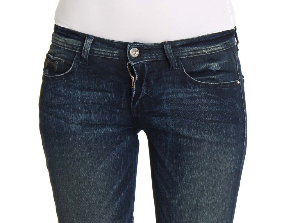 Schicke Slim Fit Skinny Blue Jeans