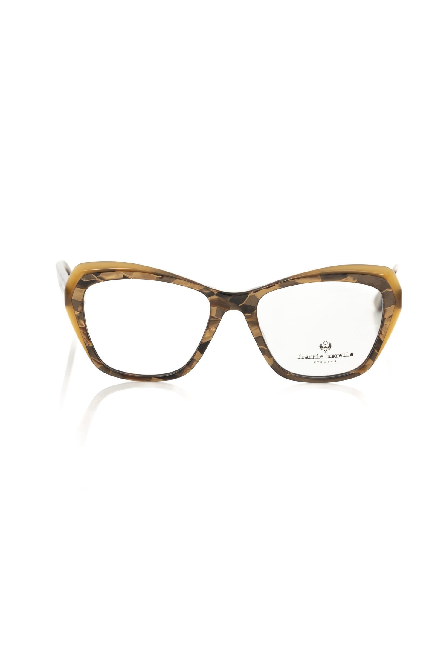 Beige Acetat Damenbrille