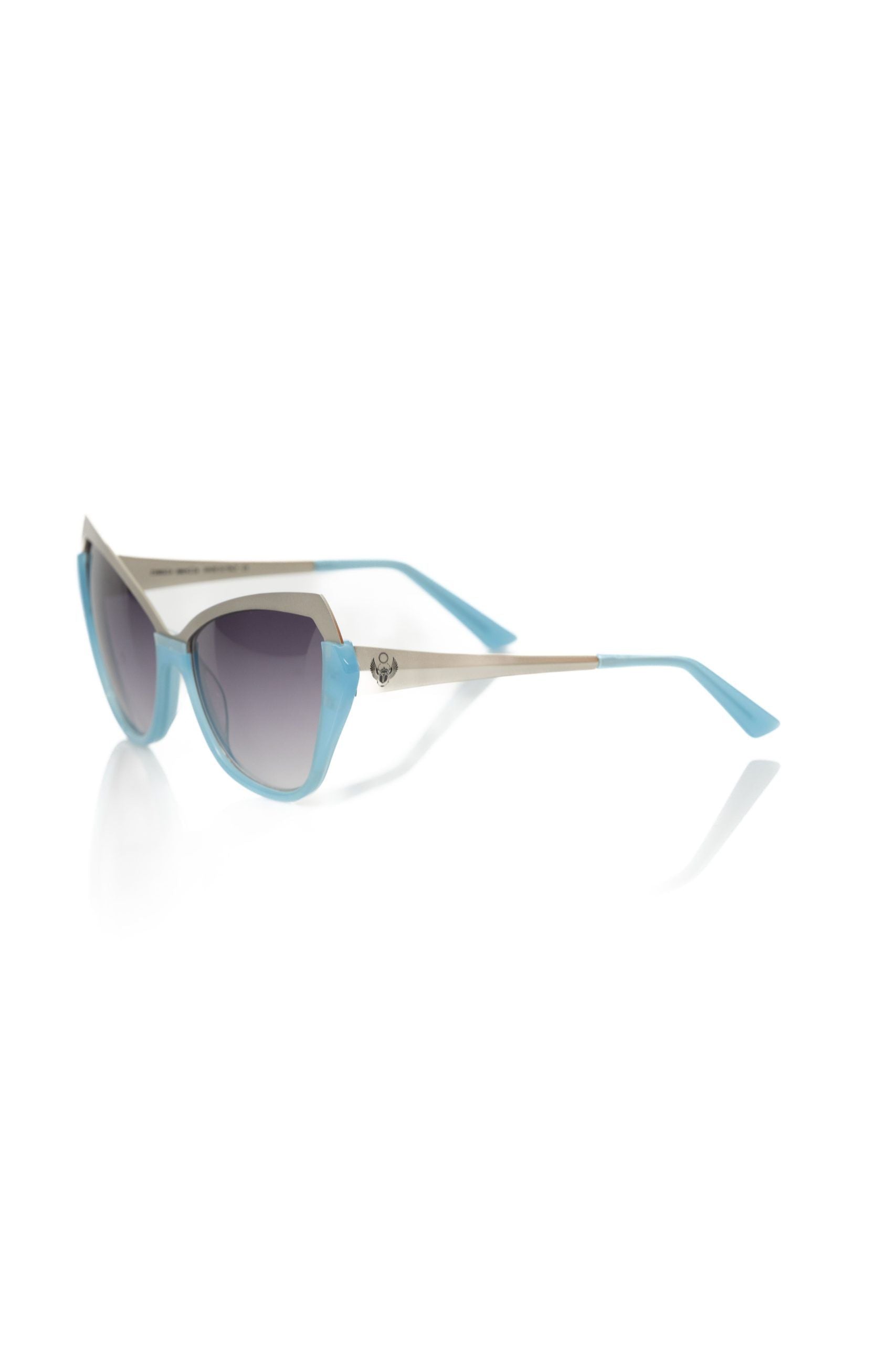 Gafas de sol de acetato azul claro para mujer