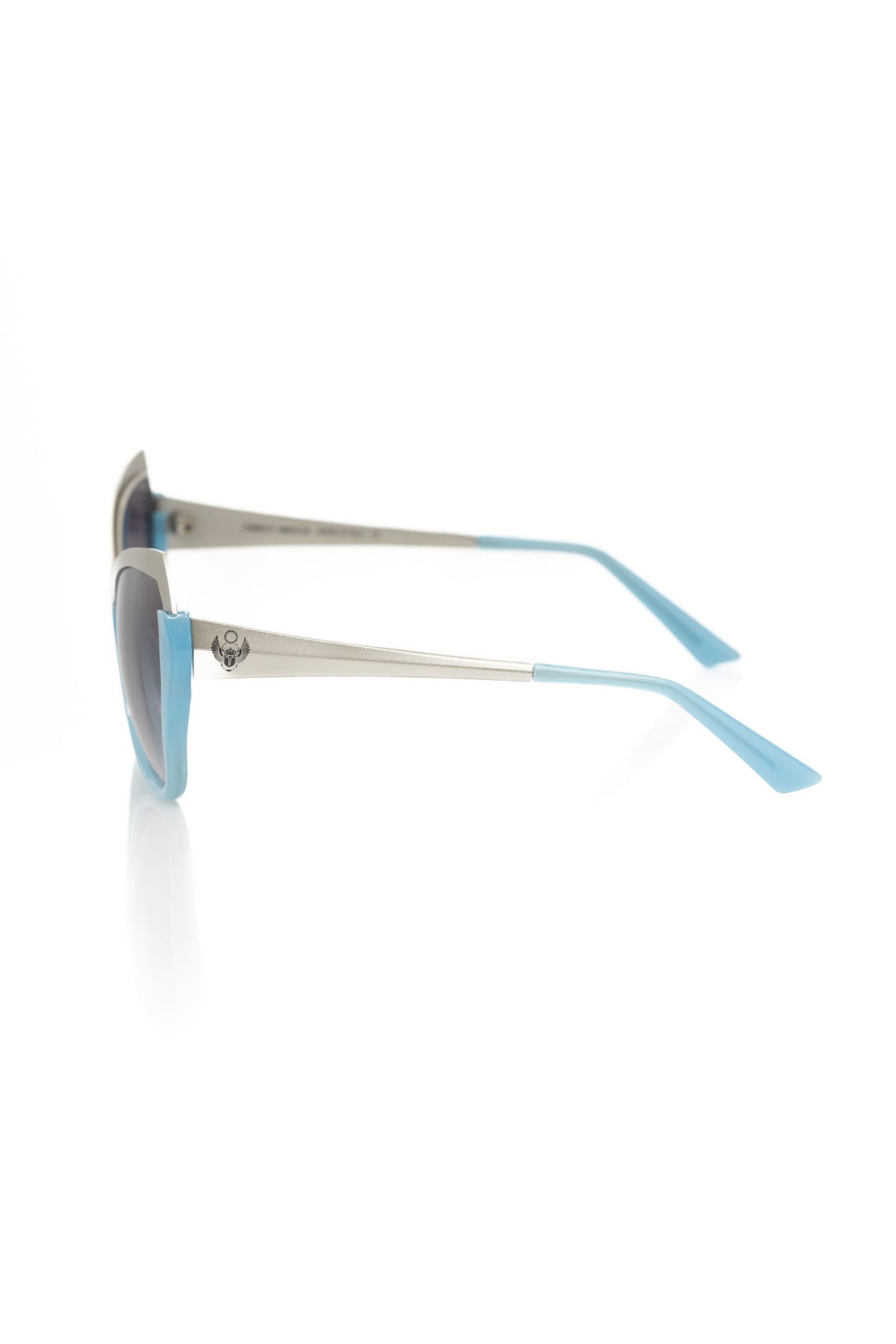 Gafas de sol de acetato azul claro para mujer