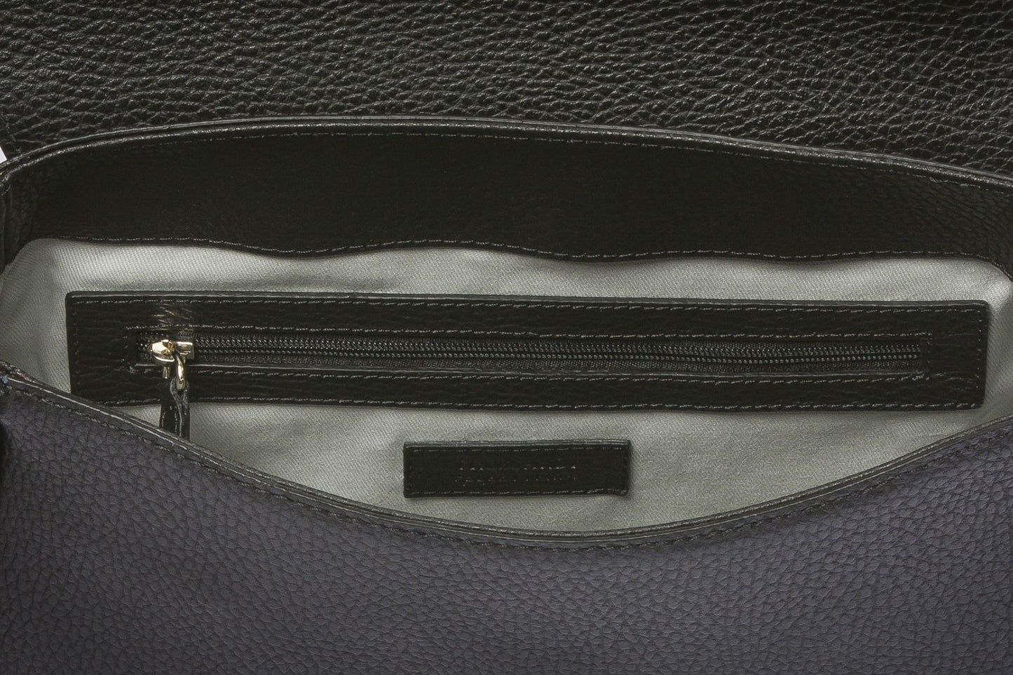 Braune Lederhandtasche für Damen