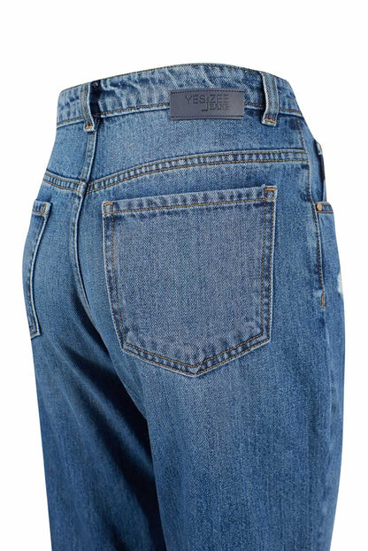 Blue Cotton Women's Jean