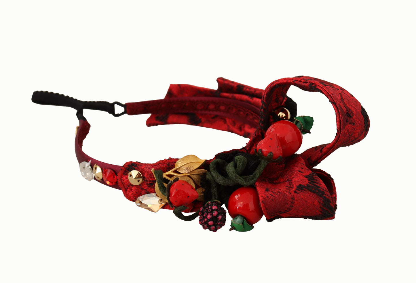 Cherry Sicily Verziertes rotes Diadem