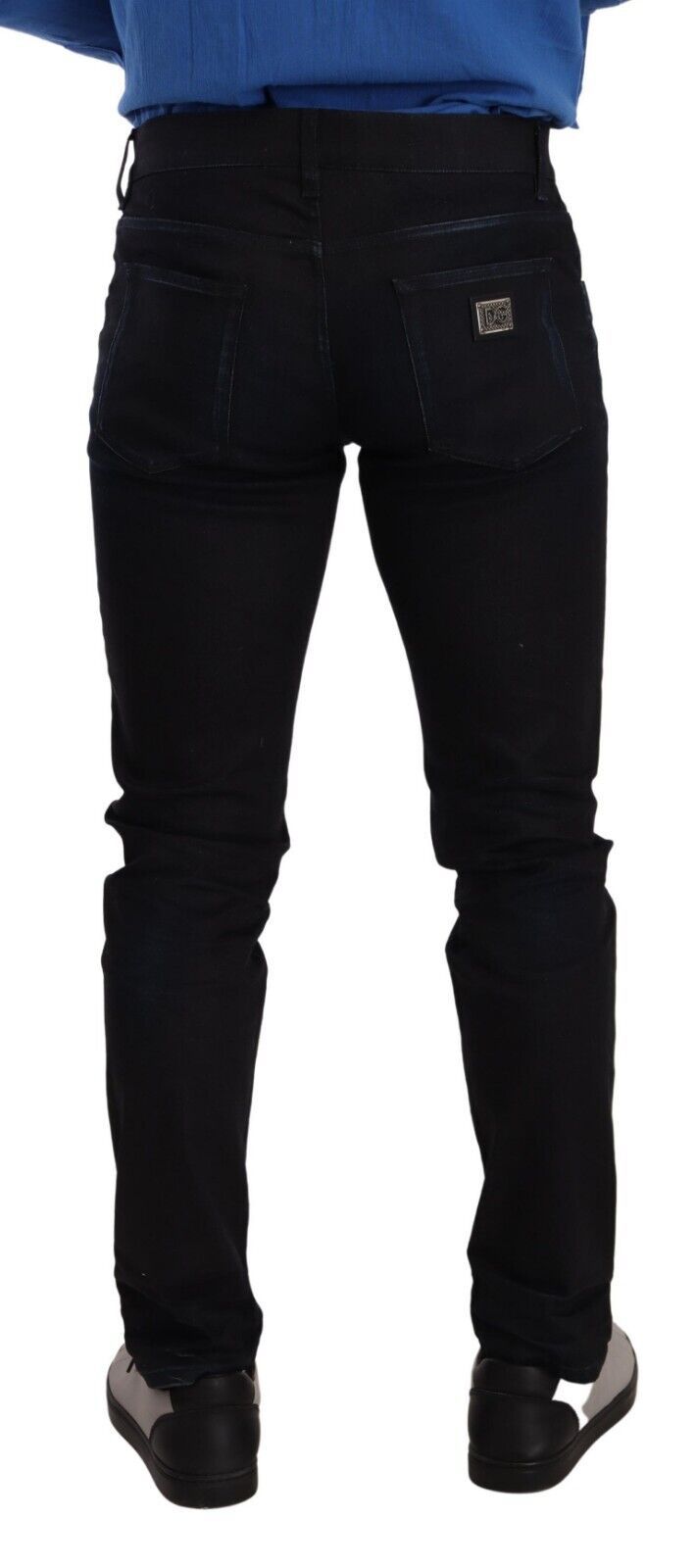 Elegante Slim Fit Jeans in Dunkelblau