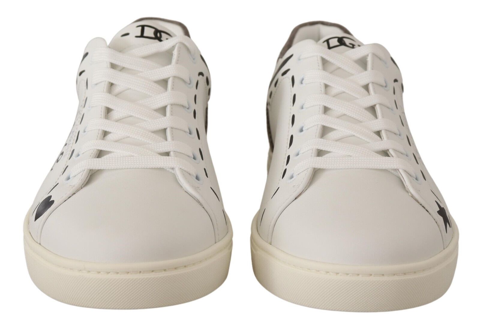 Elegante weiße Casual Sneakers aus Leder