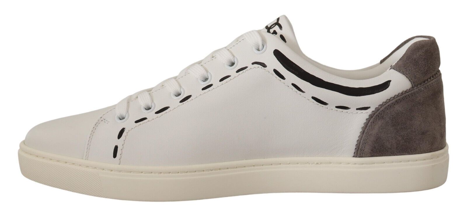 Elegante weiße Casual Sneakers aus Leder