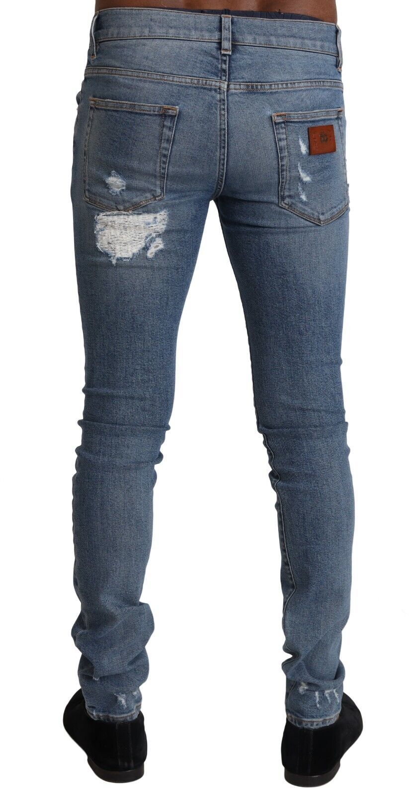 Elegante hellblaue Skinny-Jeans