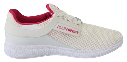 Exklusive weiße Runner Becky Sneakers