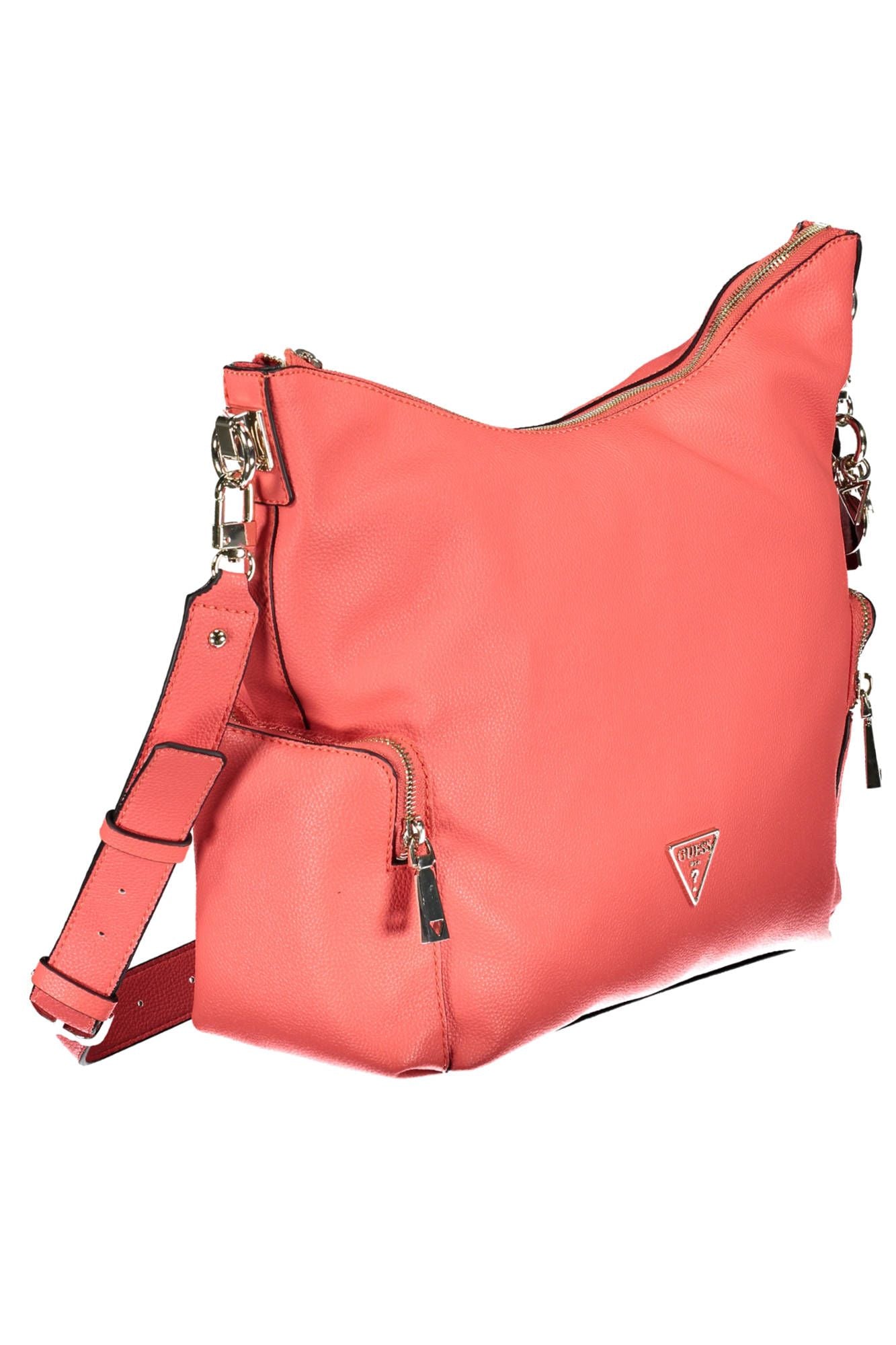 Bolso de mano para mujer de polietileno rosa