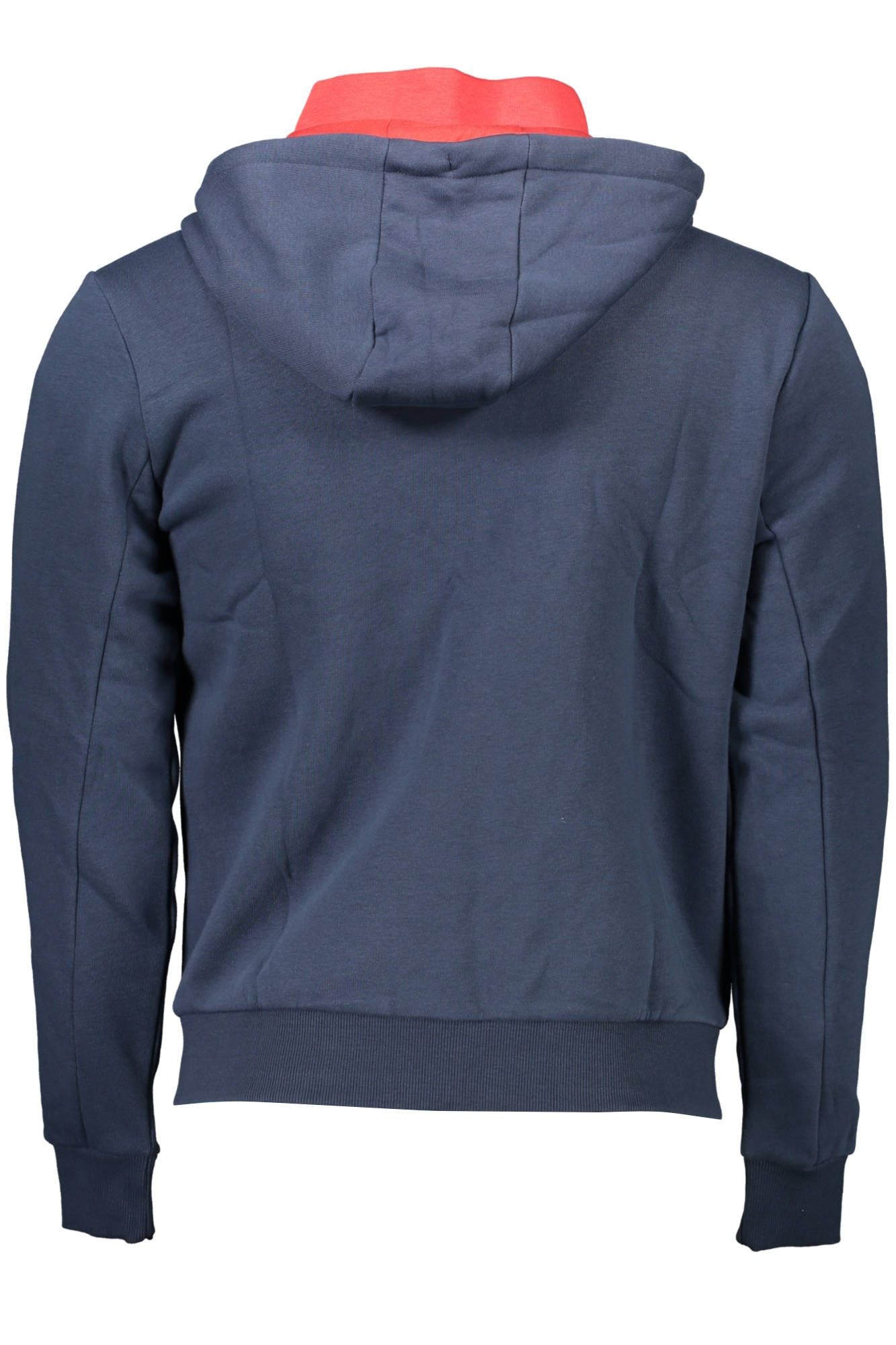 Blue Cotton Mens Sweater