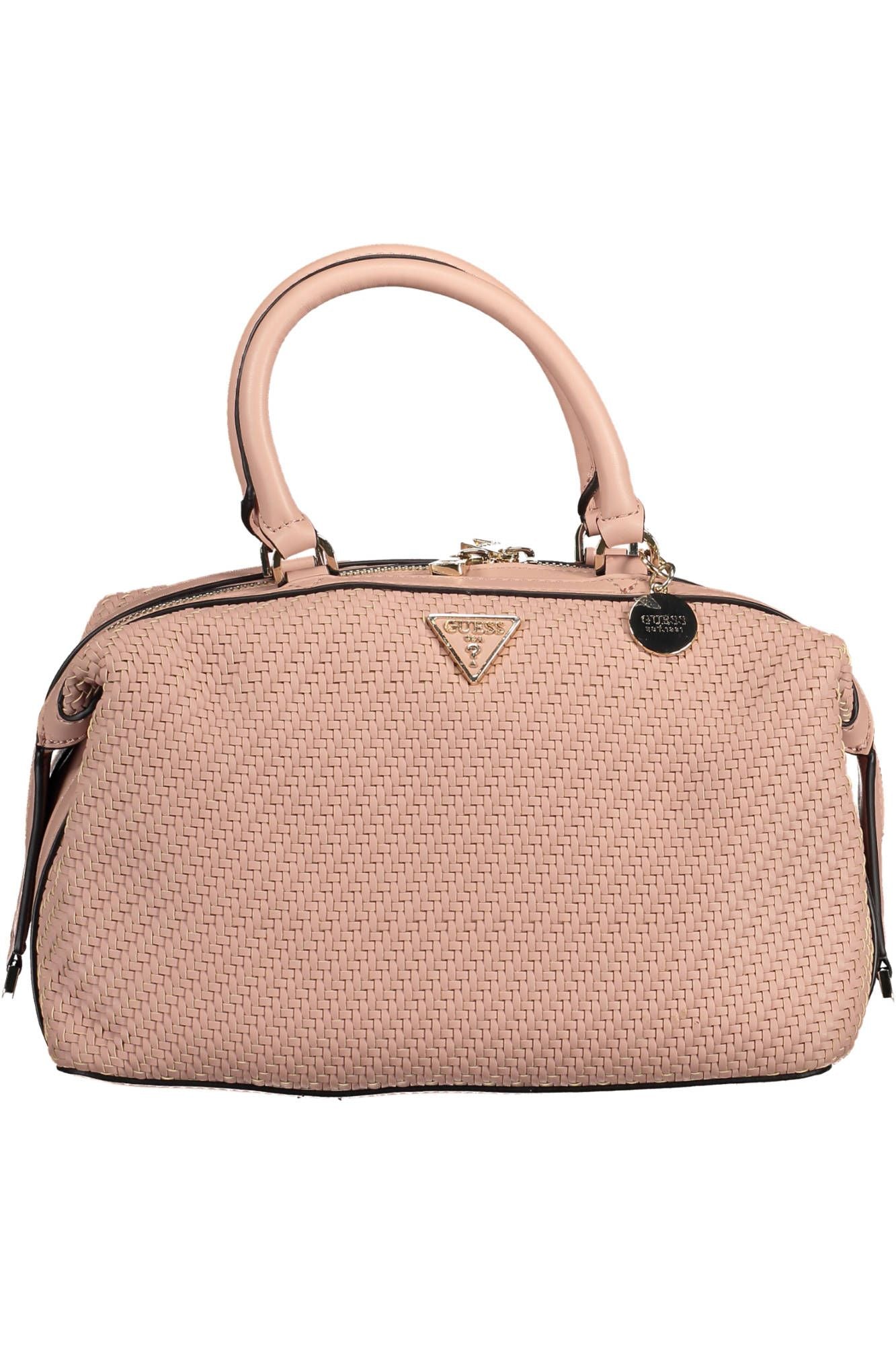 Bolso de mano para mujer de polietileno rosa