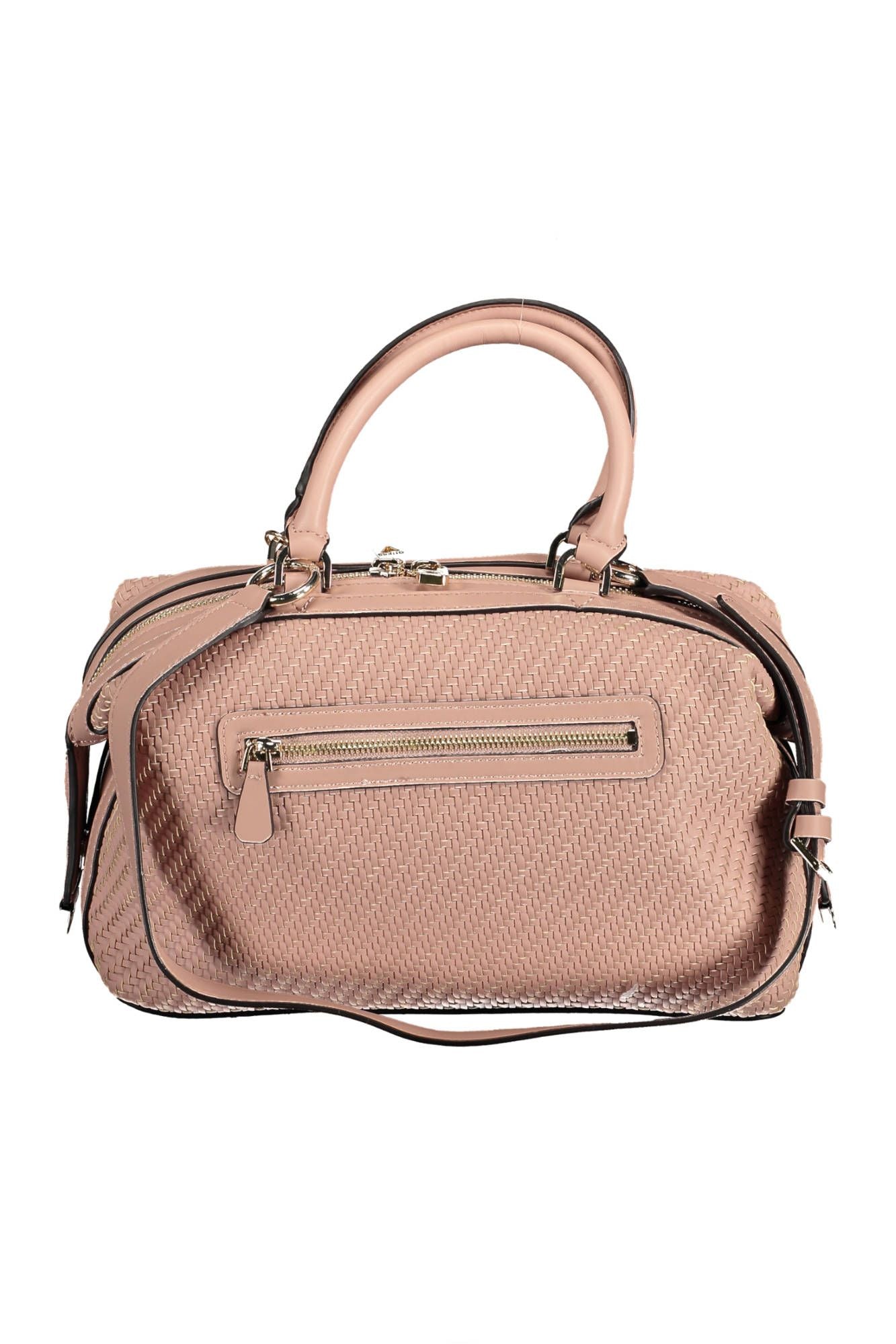 Bolso de mano para mujer de polietileno rosa