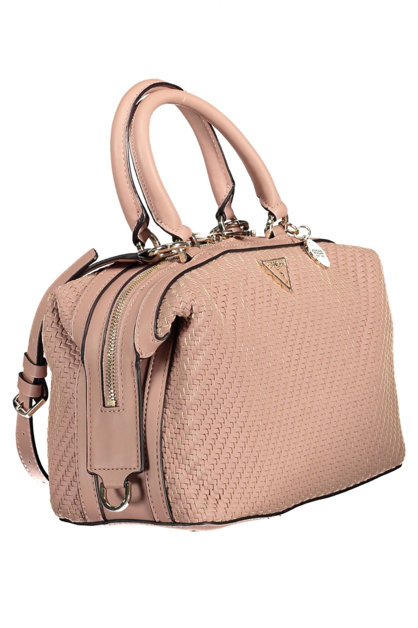 Bolso de mano para mujer de polietileno rosa