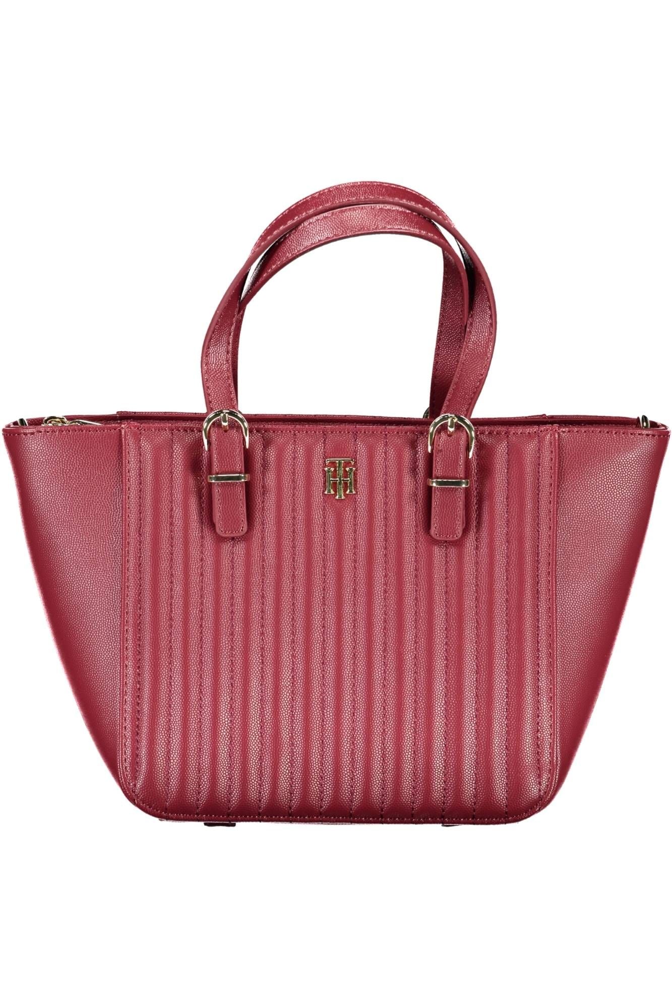 Rote Polyethylen Damen Handtasche