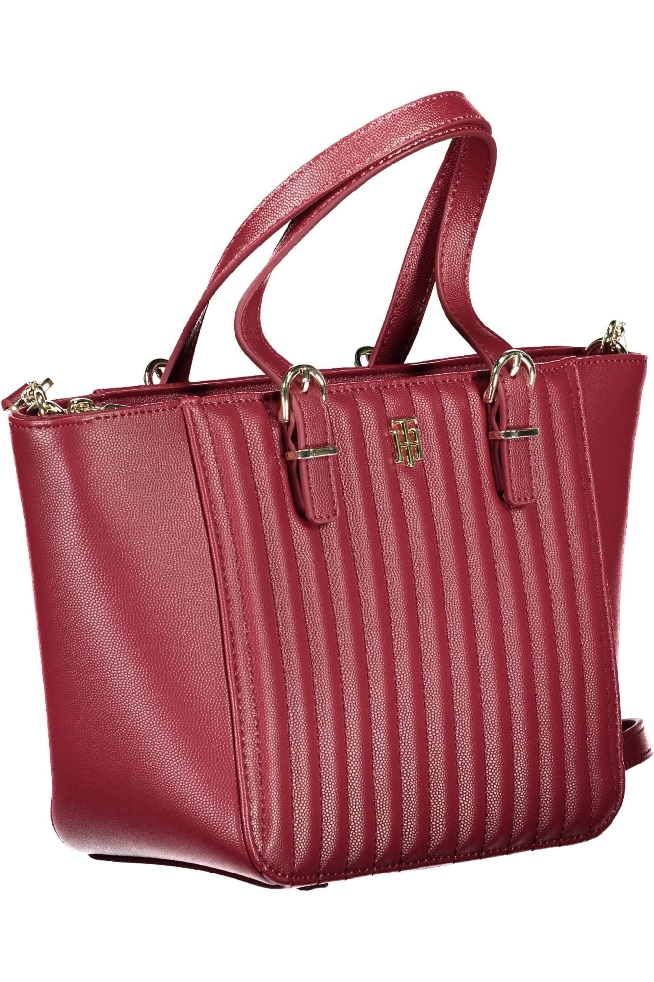 Rote Polyethylen Damen Handtasche