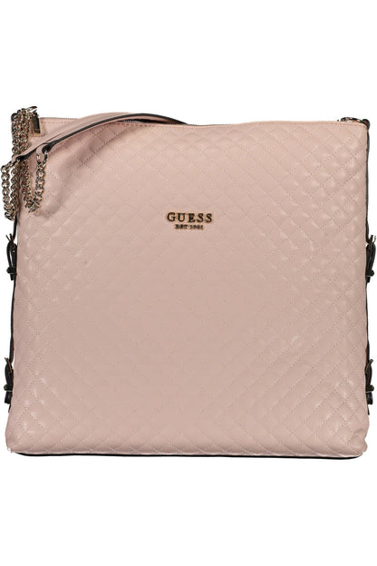 Bolso de mano para mujer de polietileno rosa