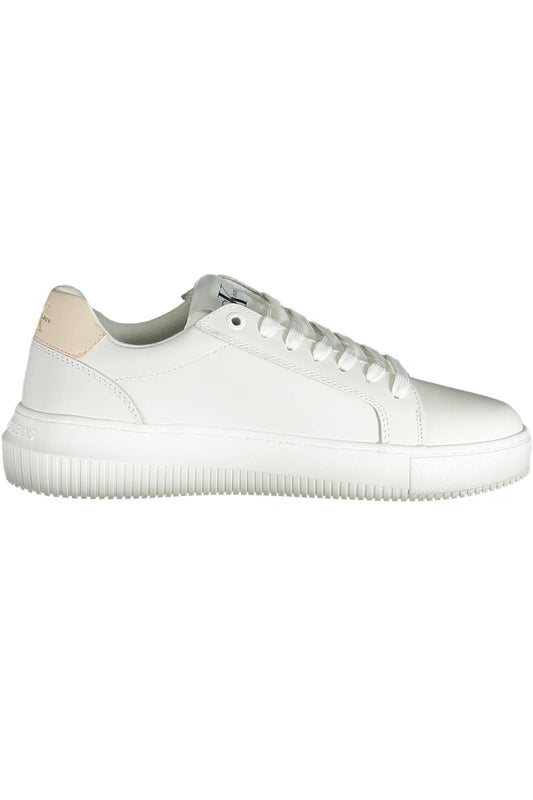 White Leather Women Sneaker