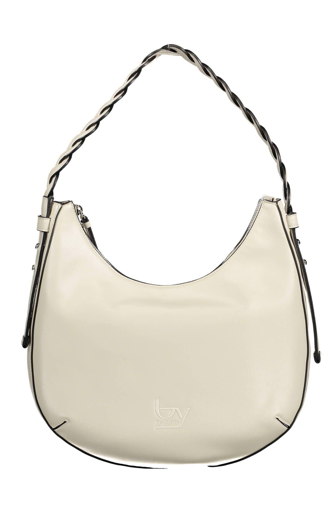 Bolso de mano de mujer en PVC blanco