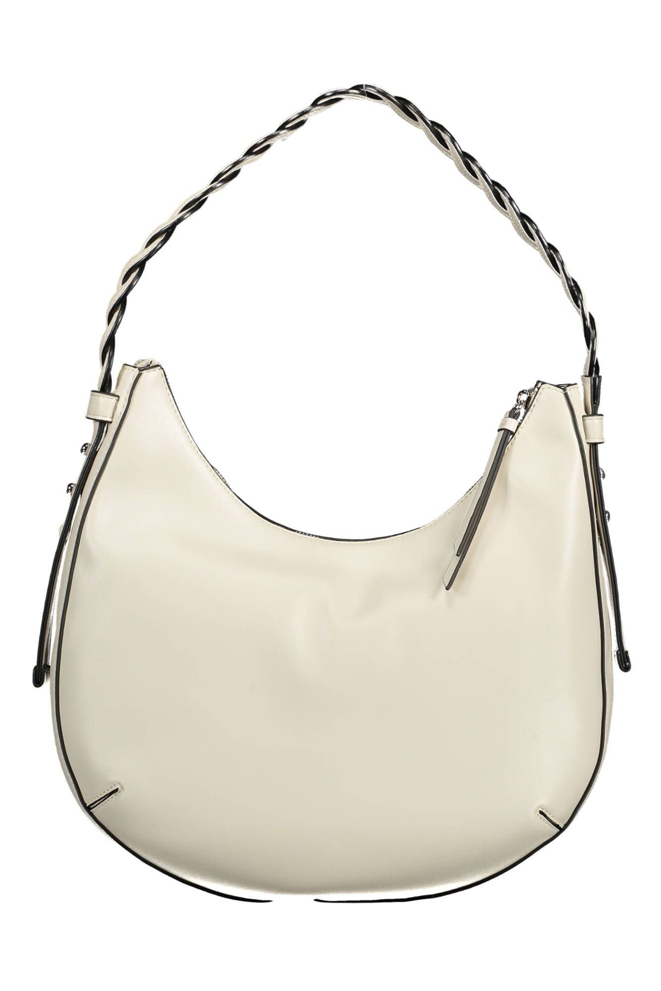 Bolso de mano de mujer en PVC blanco