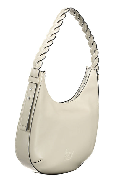 Bolso de mano de mujer en PVC blanco