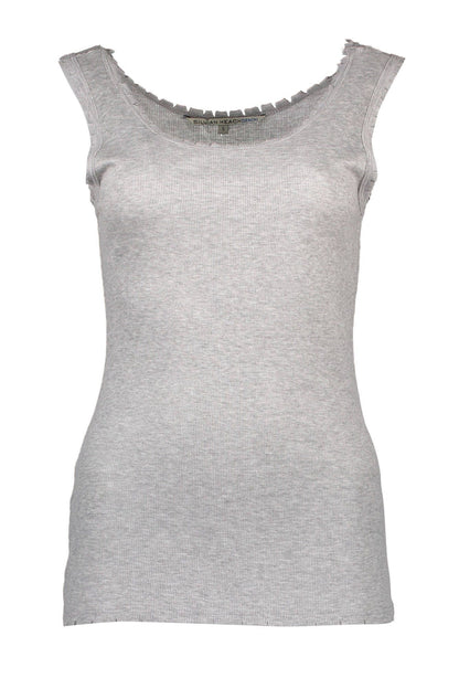 Top de mujer de viscosa gris