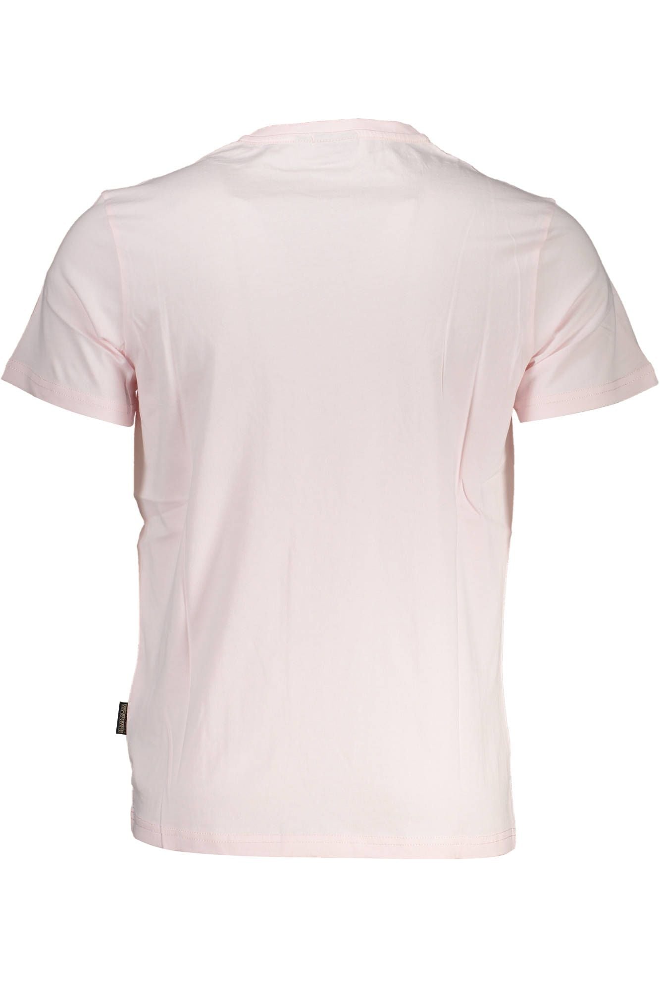 Camiseta de algodón rosa para hombre