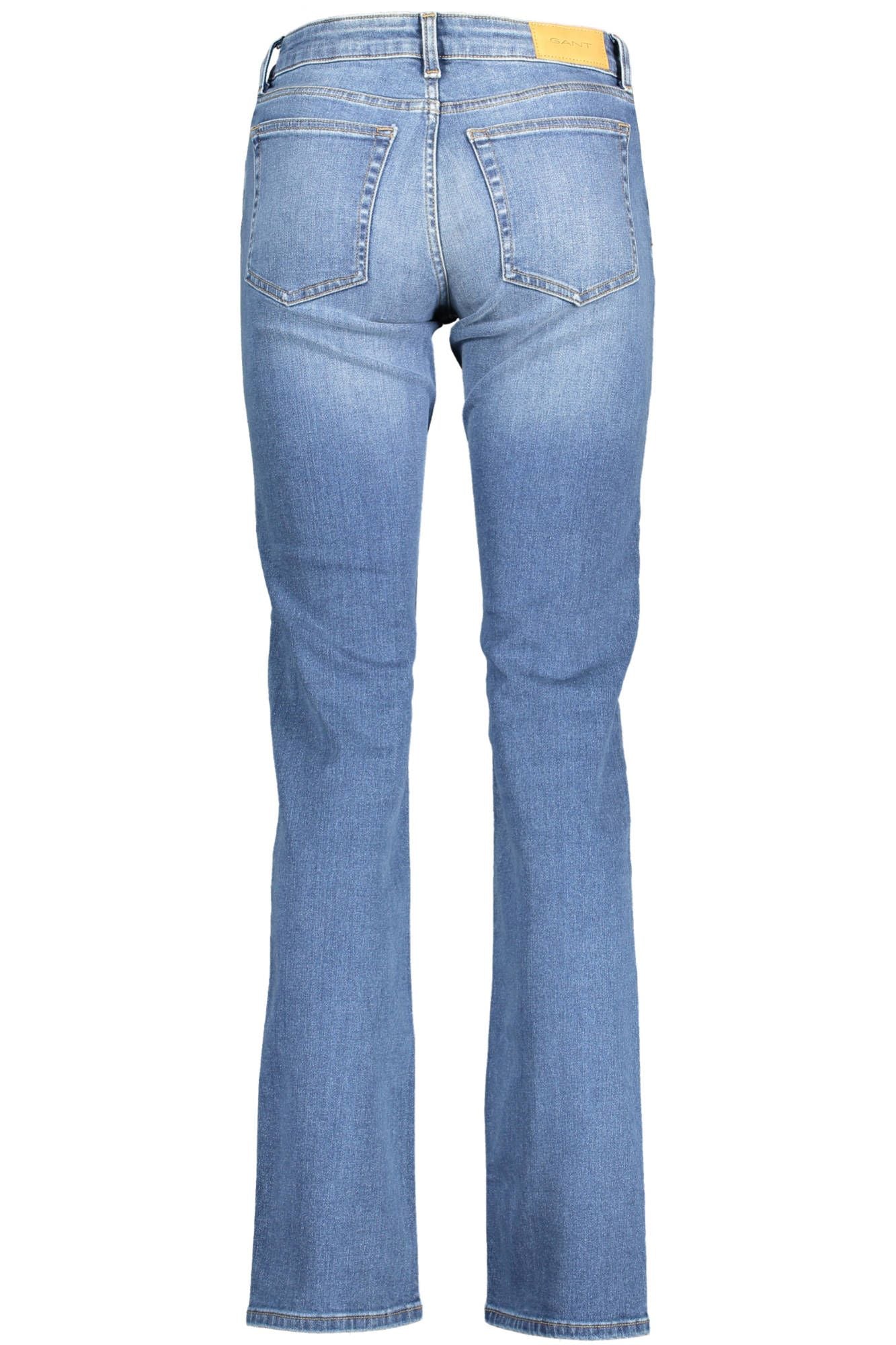 Blue Cotton Women Jeans