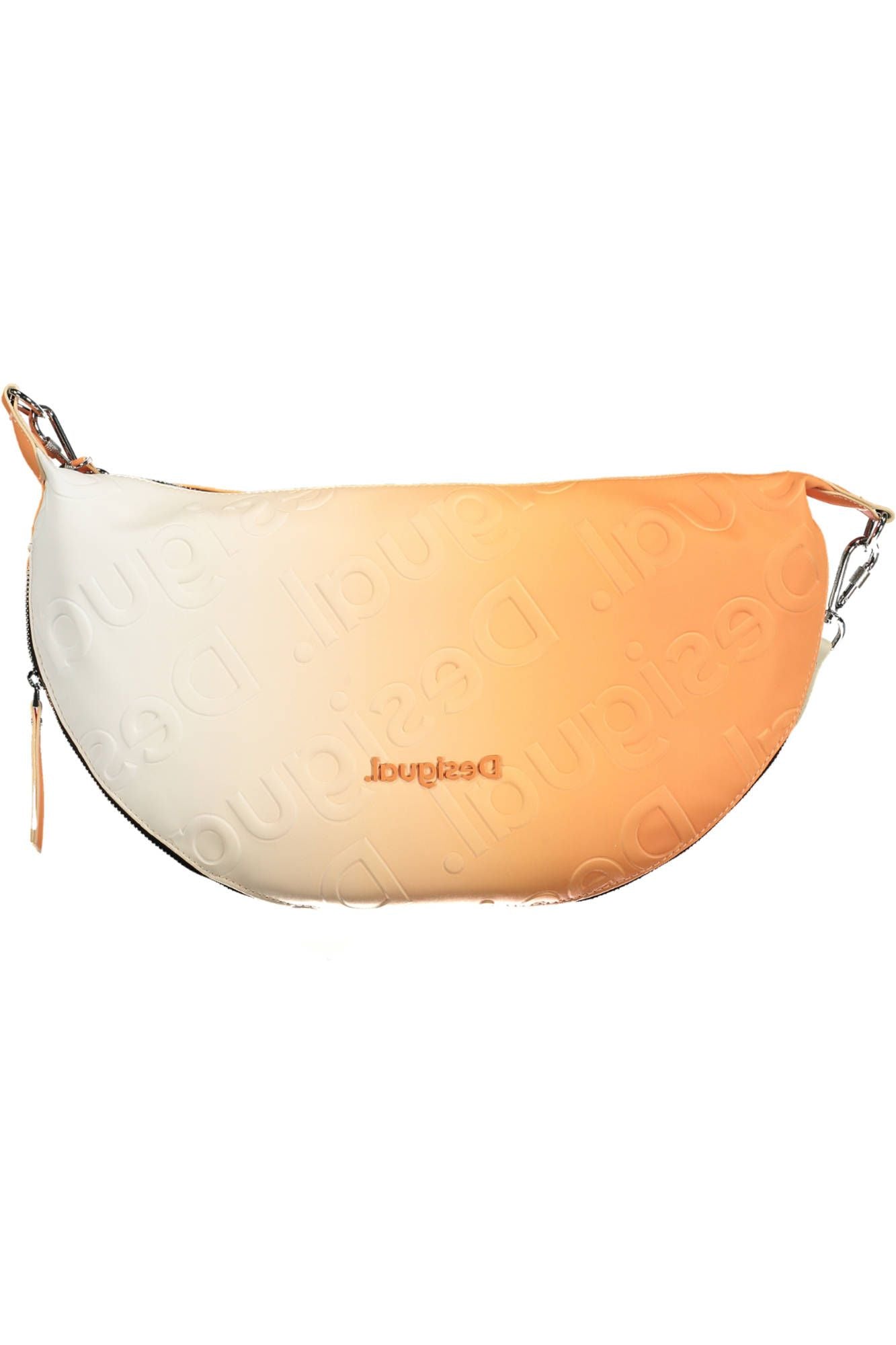 Bolso de mano para mujer de polietileno de color naranja