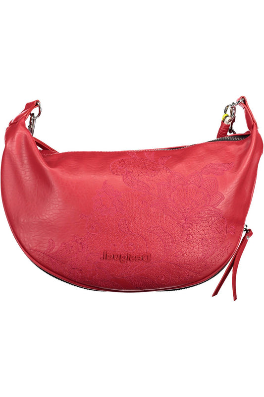 Rote Polyethylen Damen Handtasche