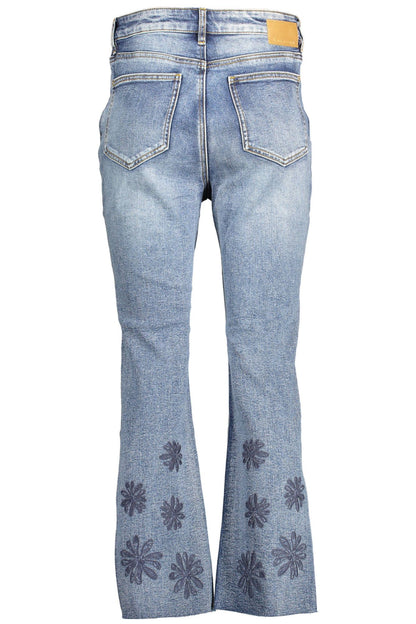 Blaue Jeans aus Baumwolle für Damen