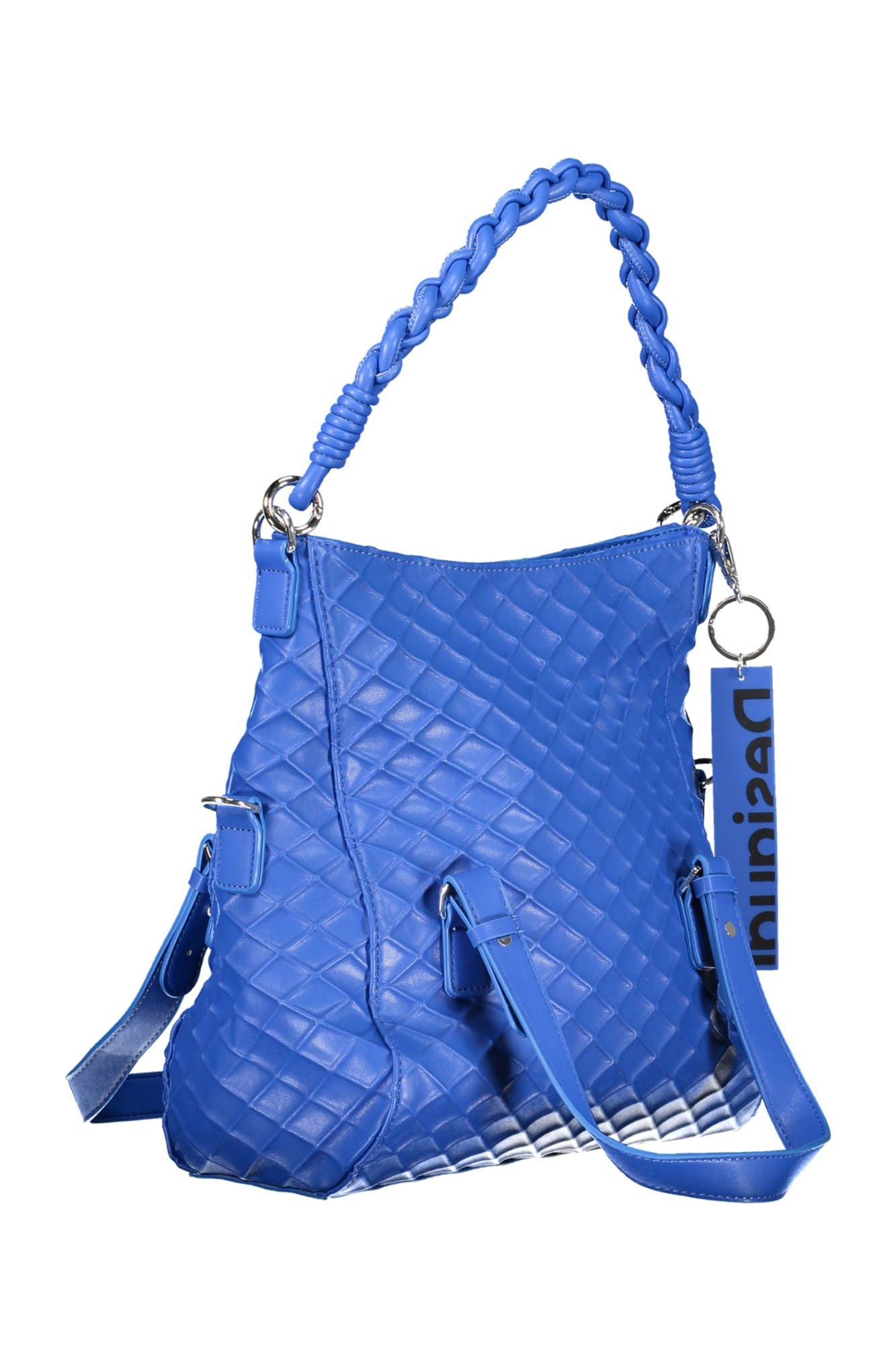 Bolso de mano de mujer de polietileno azul