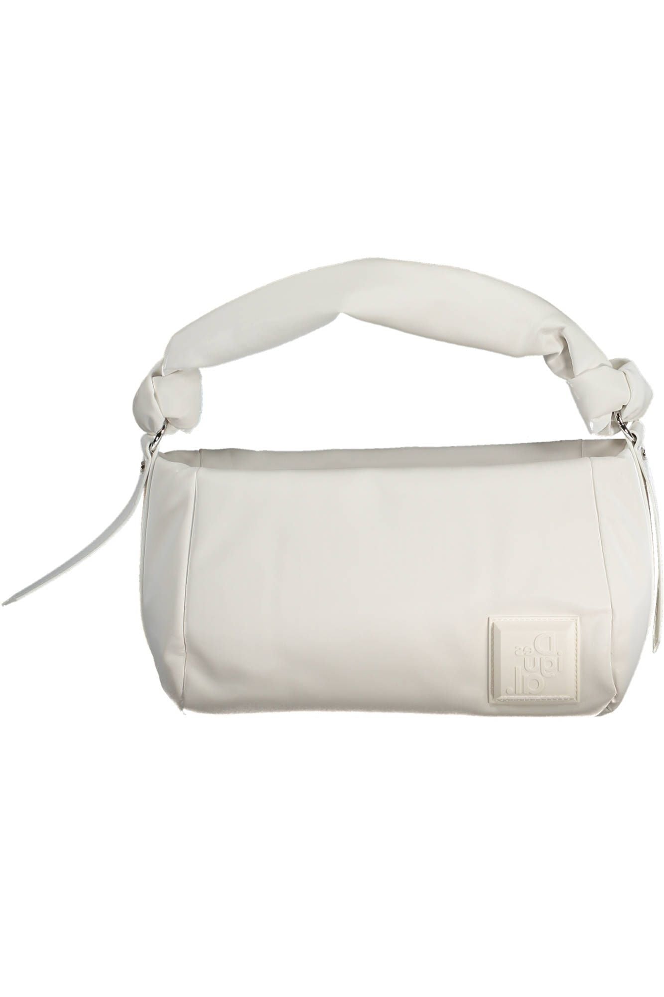 Bolso de mano de mujer de poliéster blanco