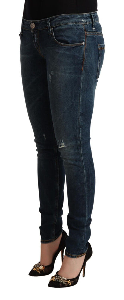 Schicke Skinny-Jeans mit niedriger Taille