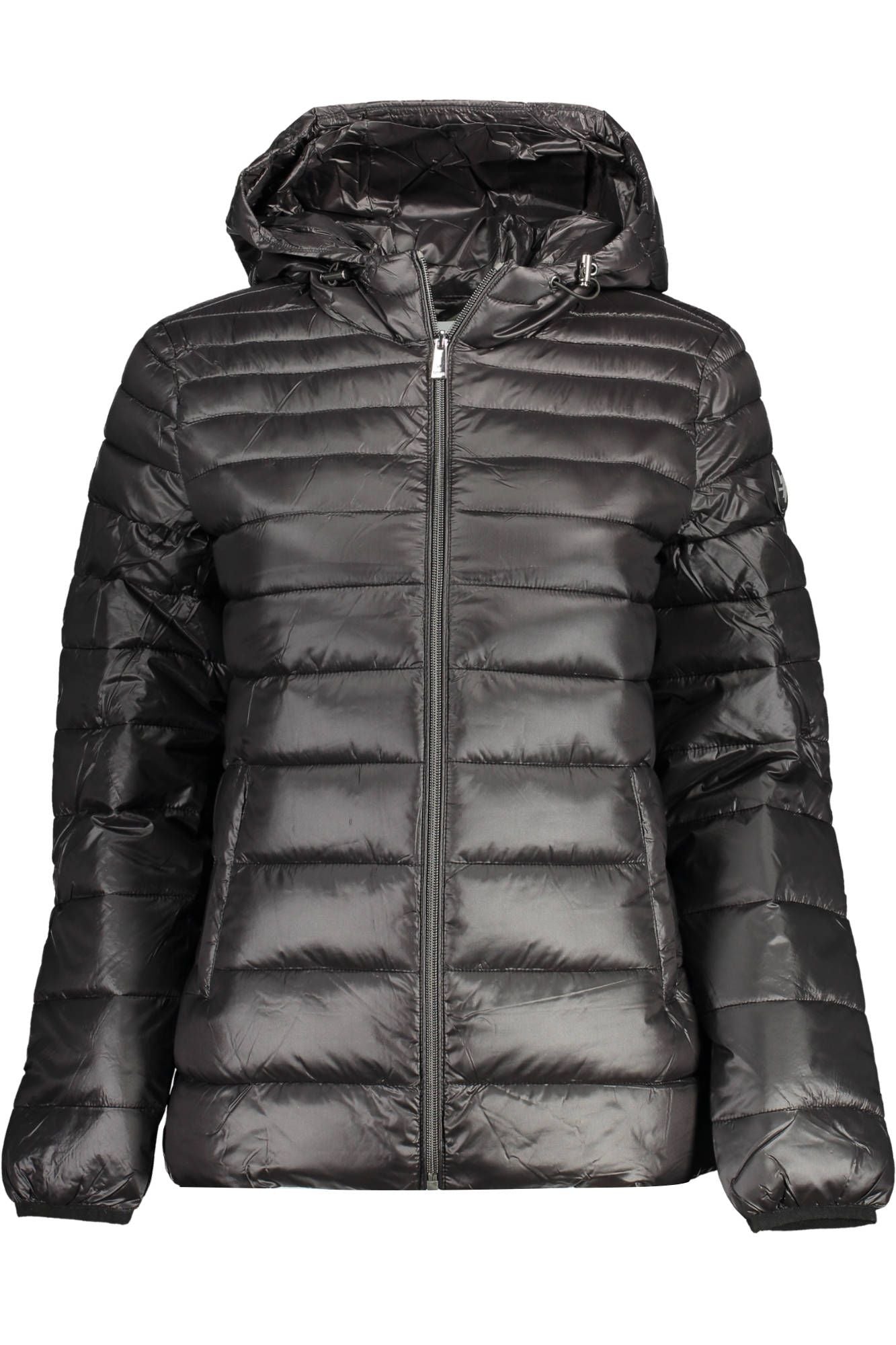 Black Nylon Women Jacket