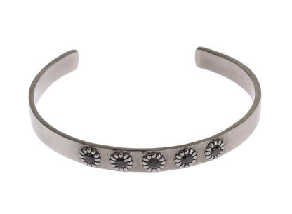 Elegante brazalete de plata con circonitas cúbicas Nialaya para ella