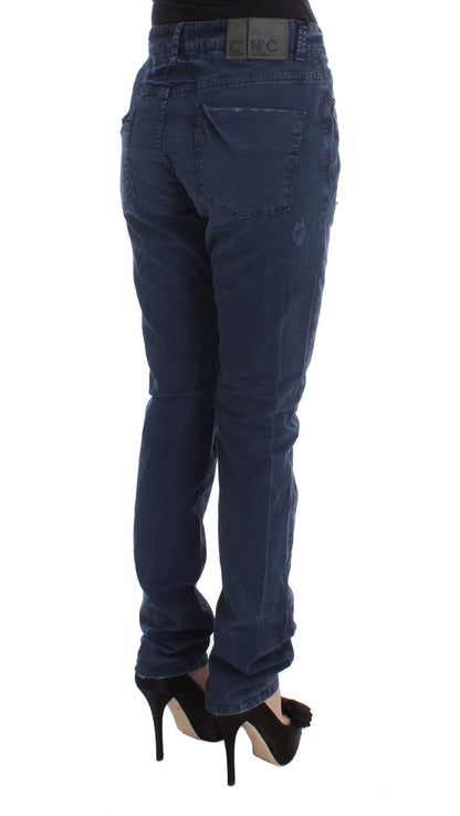 Schicke Jeans in normaler Passform in Blue Denim