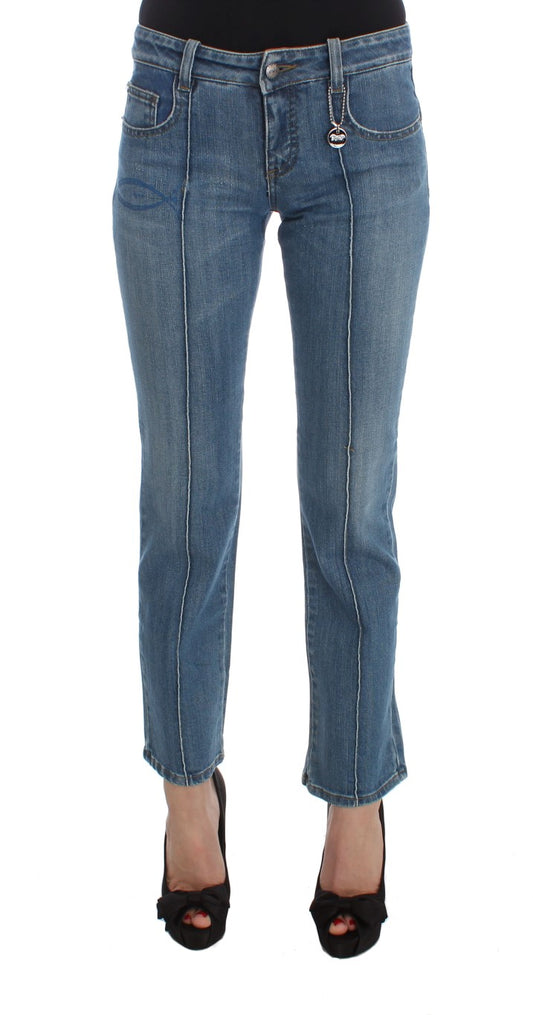 Schicke Slim Fit Blue Jeans für die moderne Frau