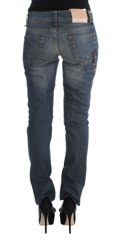 Schicke Slim Fit Blue Jeans