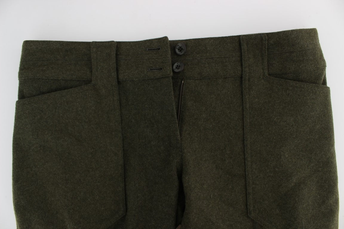 Pantalones cargo verdes elegantes para un estilo informal