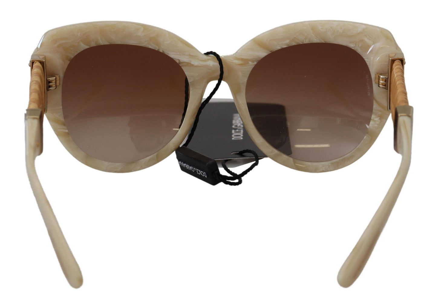 Schicke Sonnenbrille aus Acetat in Beige für Damen