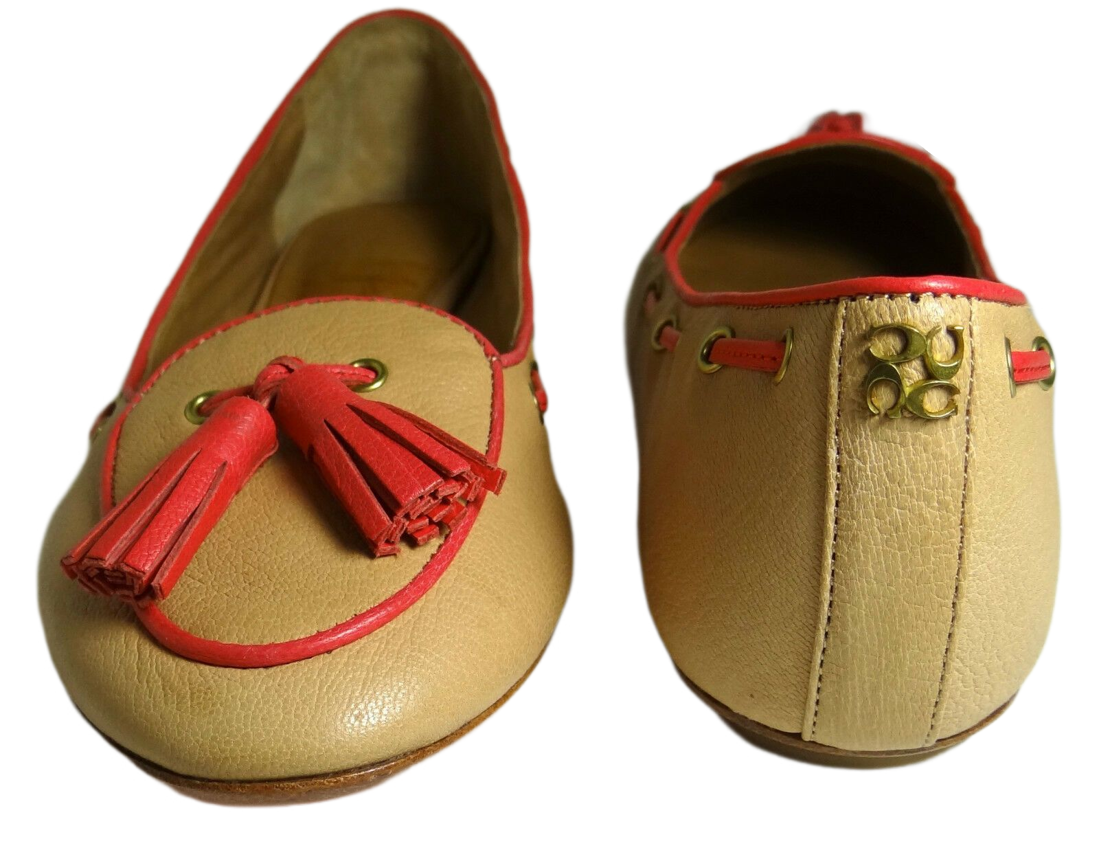 Manika Soft Tan Leather Flat Shoes