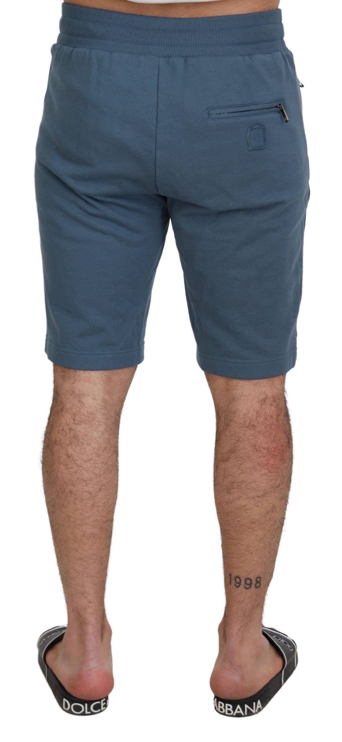 Elegante blaue Bermuda Shorts - Regular Fit