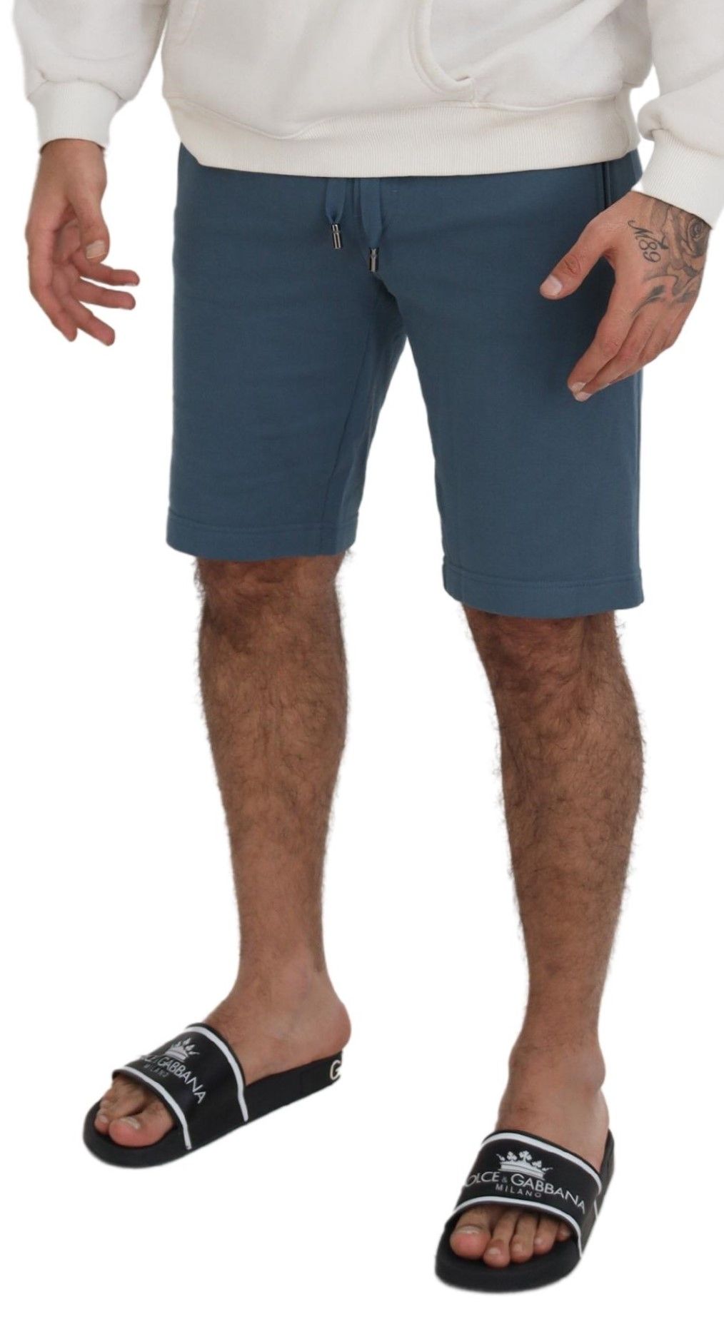 Elegante blaue Bermuda Shorts - Regular Fit