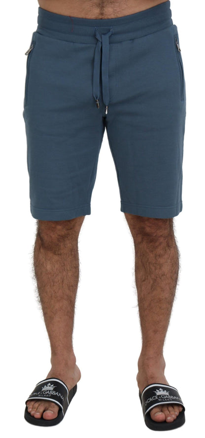 Elegante blaue Bermuda Shorts - Regular Fit