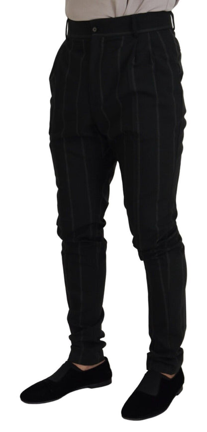 Elegante schwarze maßgeschneiderte Hose