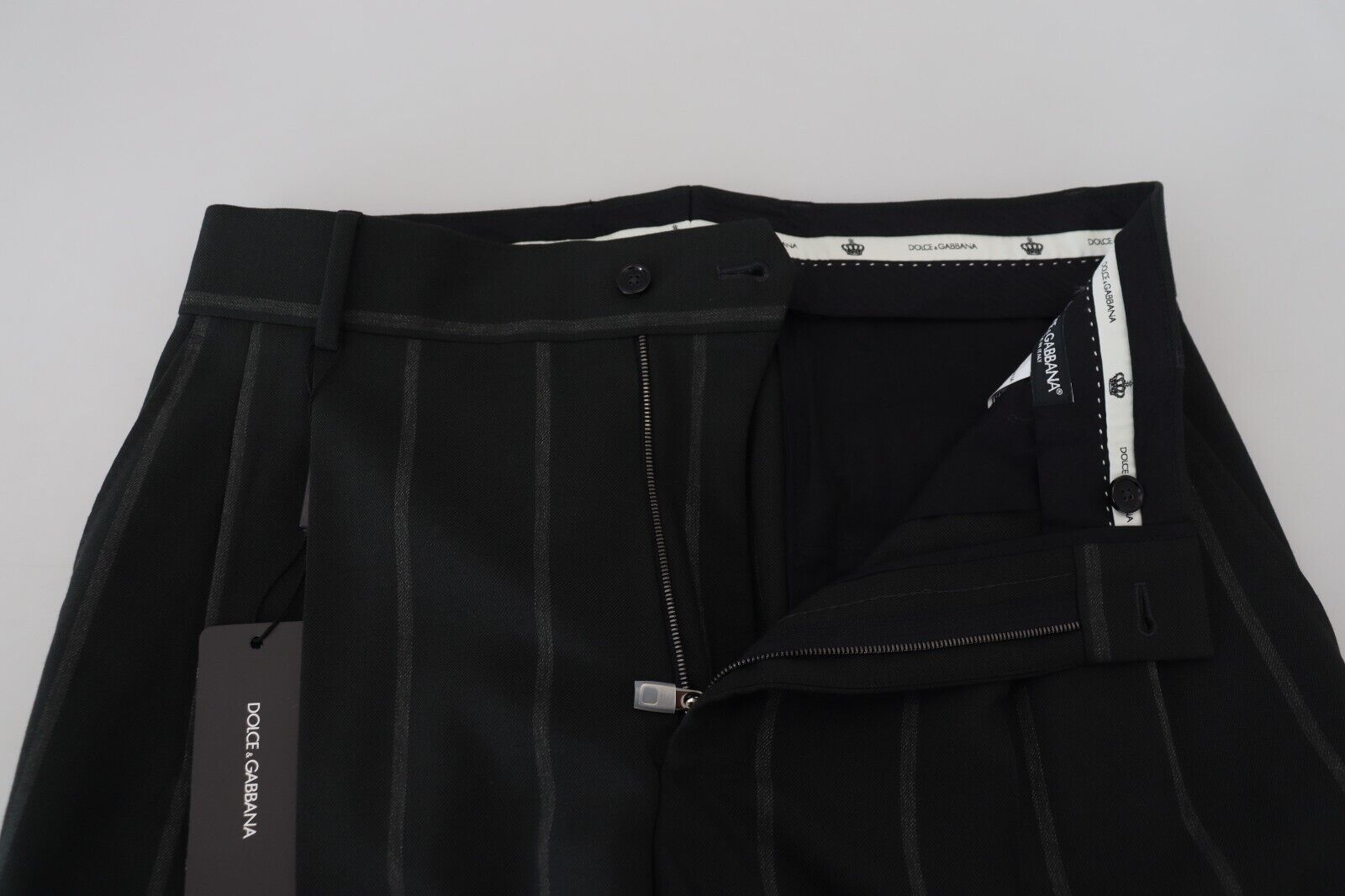 Elegante schwarze maßgeschneiderte Hose