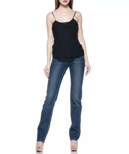 Blaue Jeans aus Baumwolle für Damen